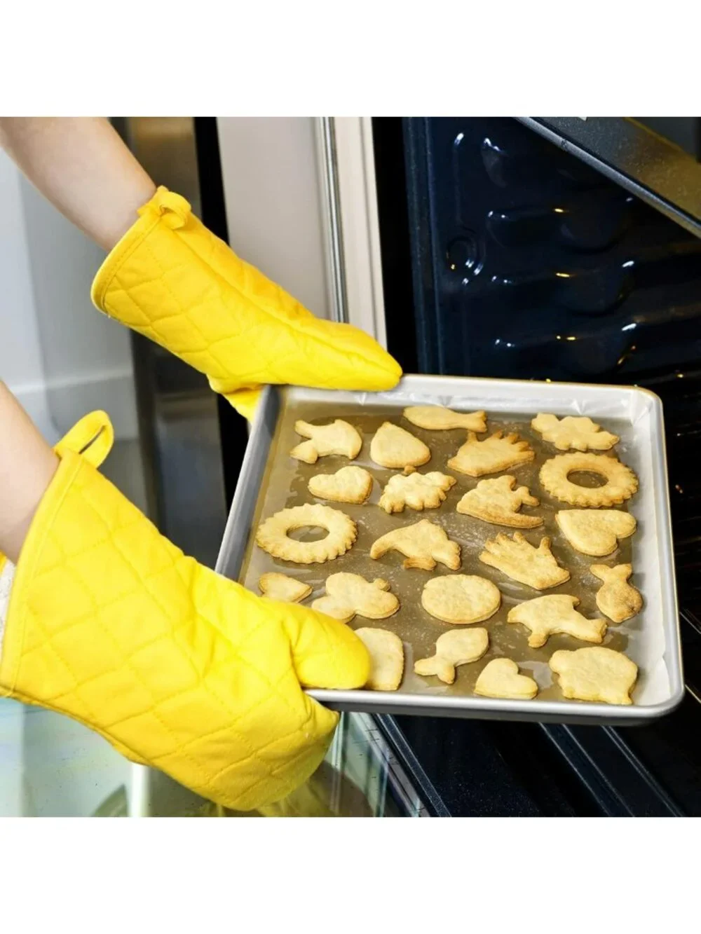 6-Piece Stainless Steel Baking Sheet Set - Cookie Pan, 18x13x1 Inch, Durable